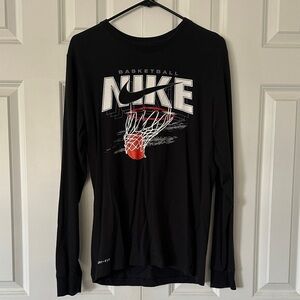Nike Black Dri-FIT Basketball Tee